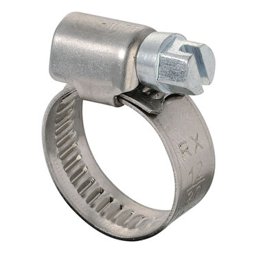 Worm drive hose clamp FIXXED stainless steel 316/W5